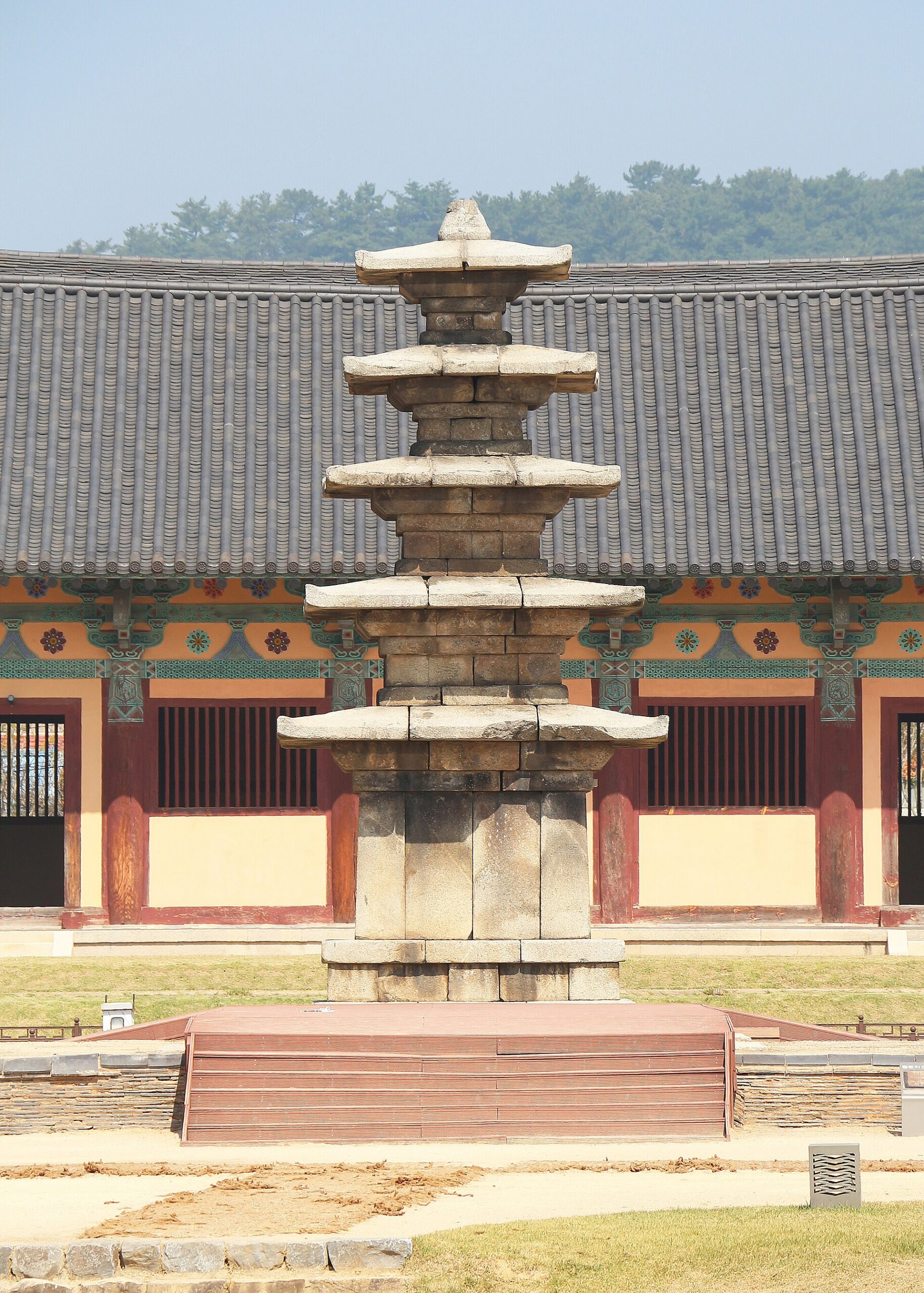 부여 정림사지 오층석탑
