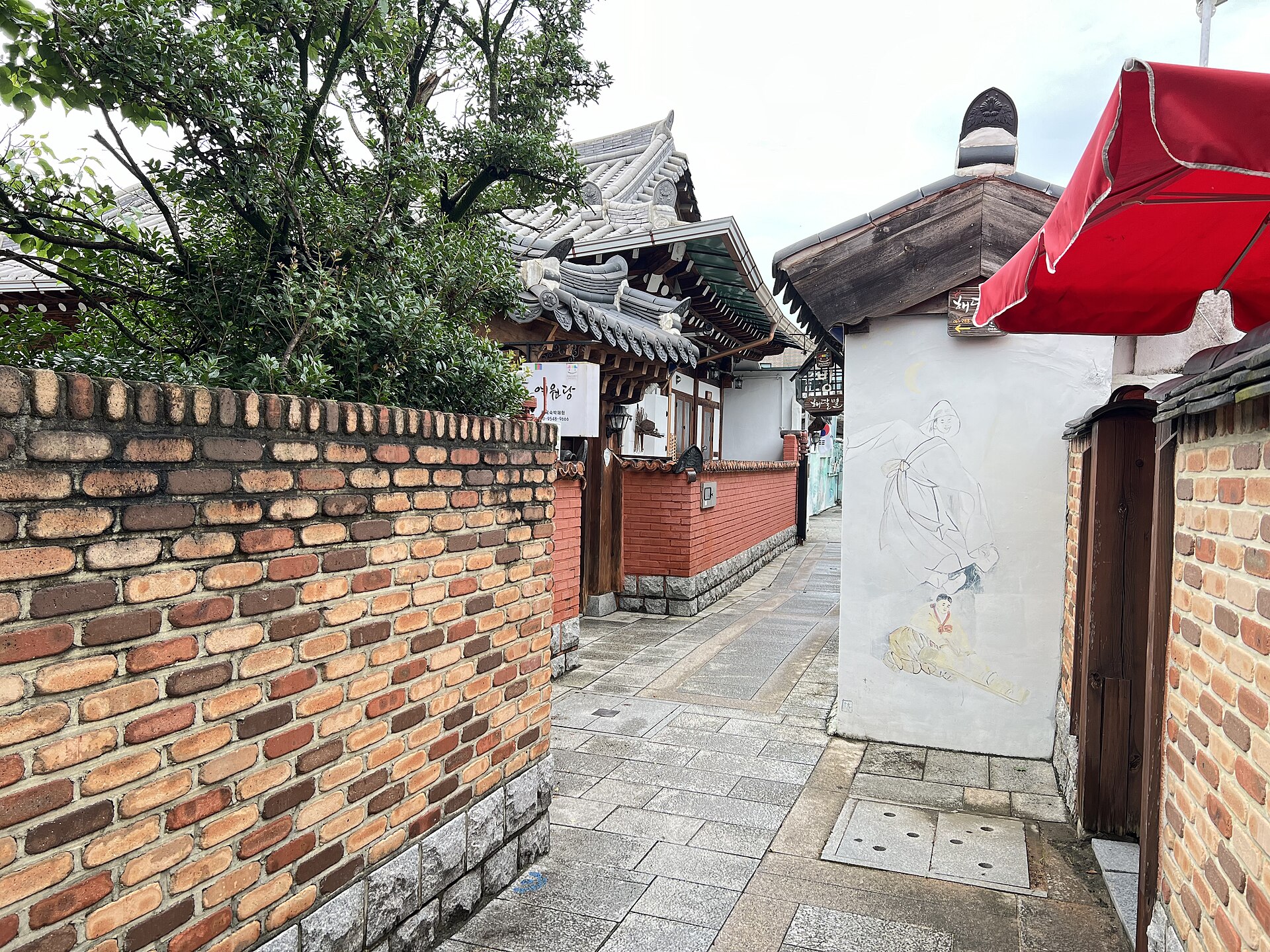 전주 한옥마을 골목 풍경